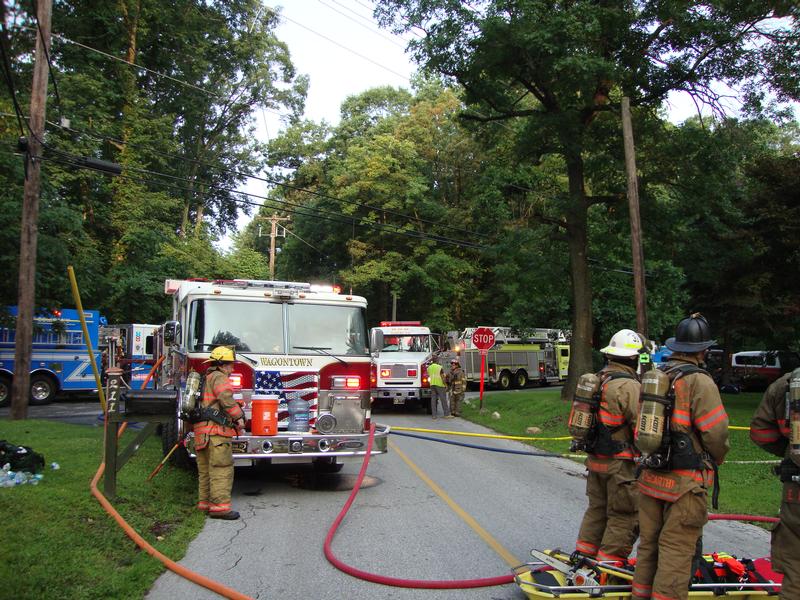 Early Morning Mobile Home Fire - Westwood Fire Company