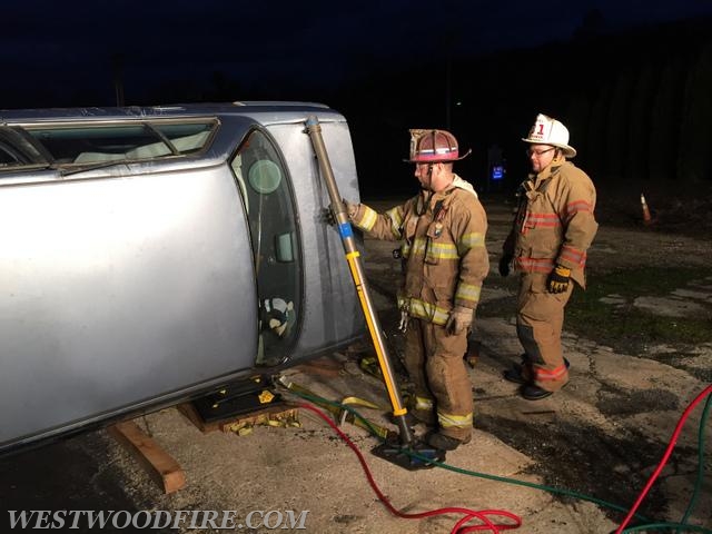 Stabilizing and Lifting Training - Westwood Fire Company