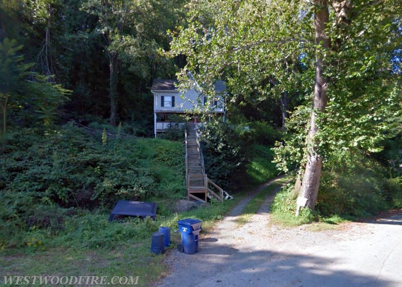 This Google image was taken of the home in September 2012