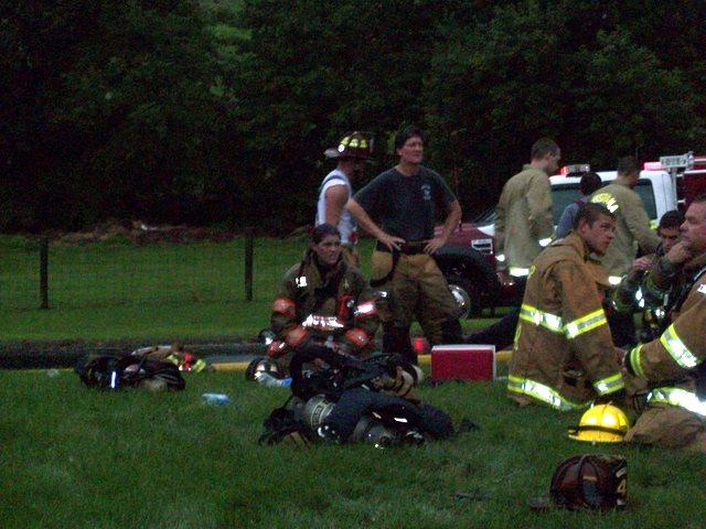 House Fire in Cochranville - Westwood Fire Company